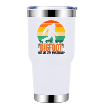 Bigfoot Hide And Seek Worldchamp 30oz Tumbler White